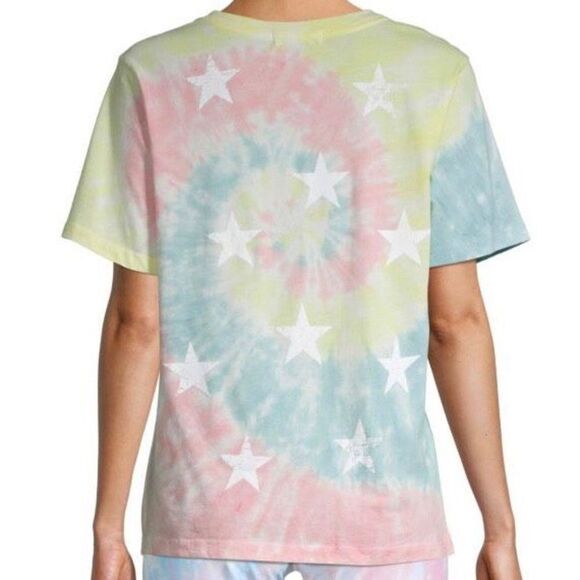 CHRLDR Tie Dye Spiral Star Graphic Tee - Picture 1 of 12